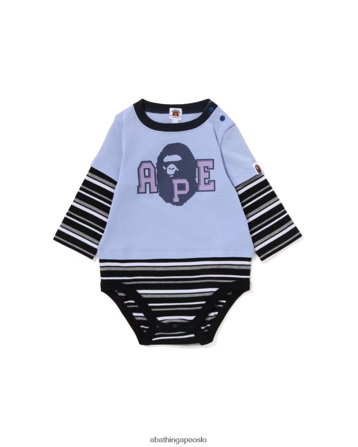 bodysuit med bøylehode 6XV6201367 blå A Bathing Ape barn