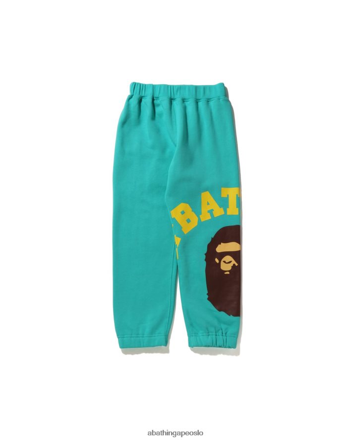 gigantiske college joggebukser 6XV6201536 mynte A Bathing Ape barn