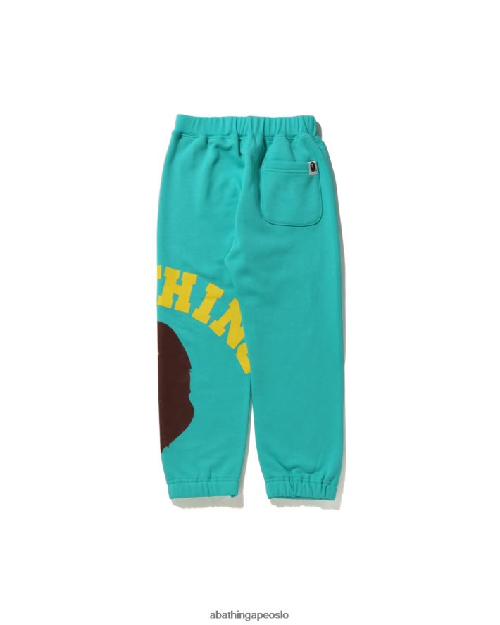 gigantiske college joggebukser 6XV6201536 mynte A Bathing Ape barn