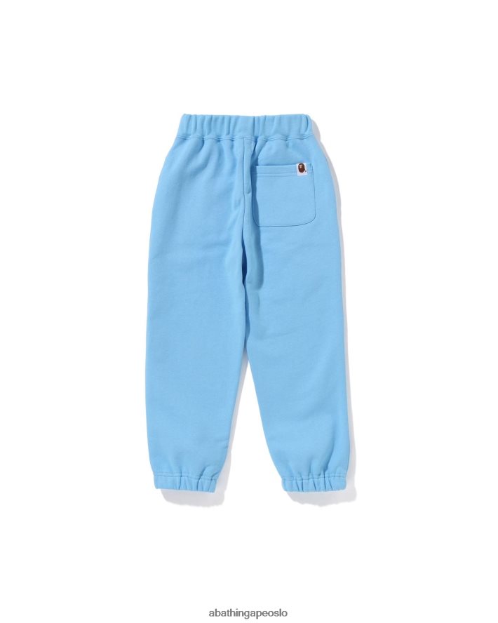 joggebukser med flere fonter 6XV6201685 blå A Bathing Ape barn