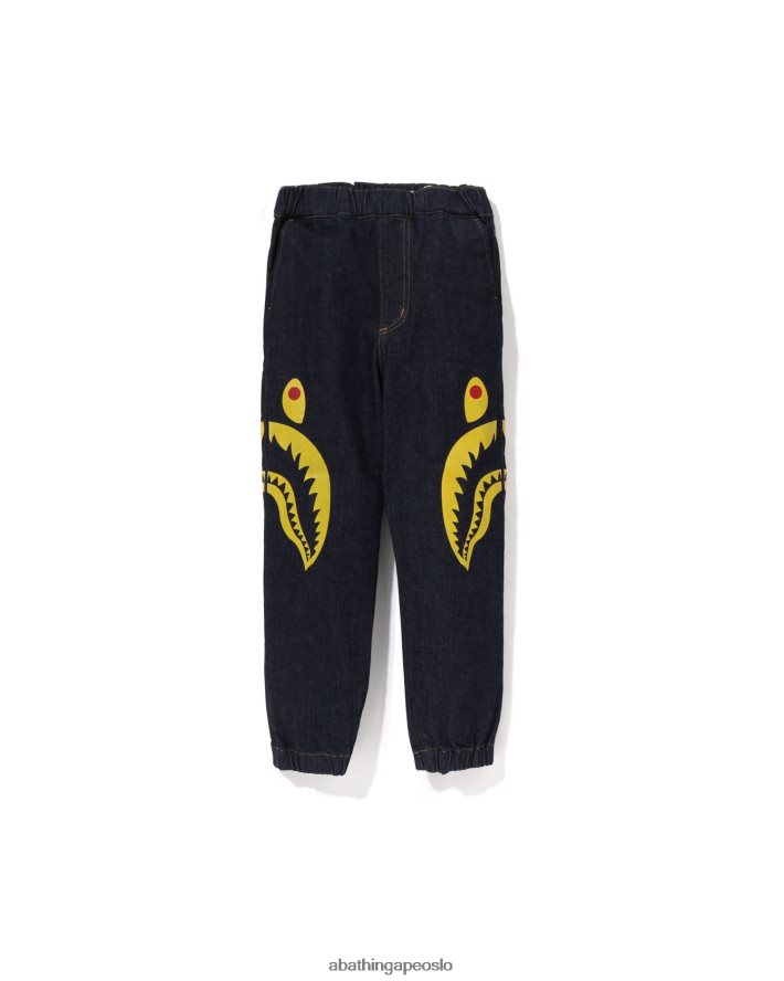 side hai jogger denimbukser 6XV6201405 denim A Bathing Ape barn