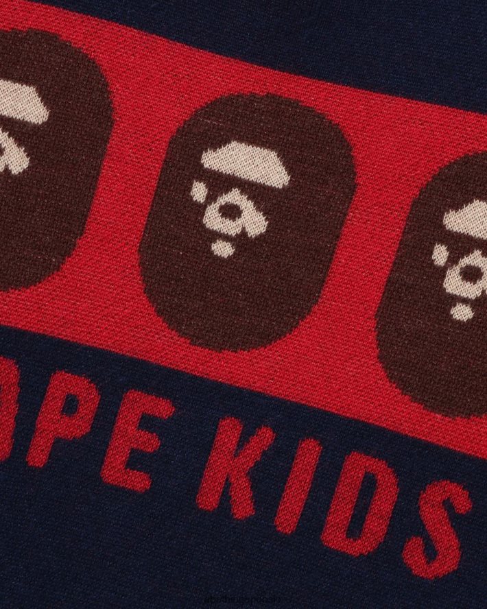 hodestrikk 6XV6201527 marineblå A Bathing Ape barn