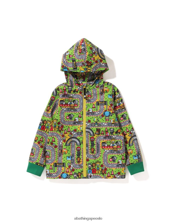 baby milo racing hettegenserjakke 6XV6201723 caise A Bathing Ape barn