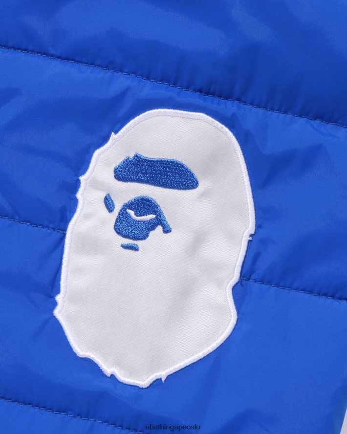 patch vattert jakke 6XV6201547 blå A Bathing Ape barn