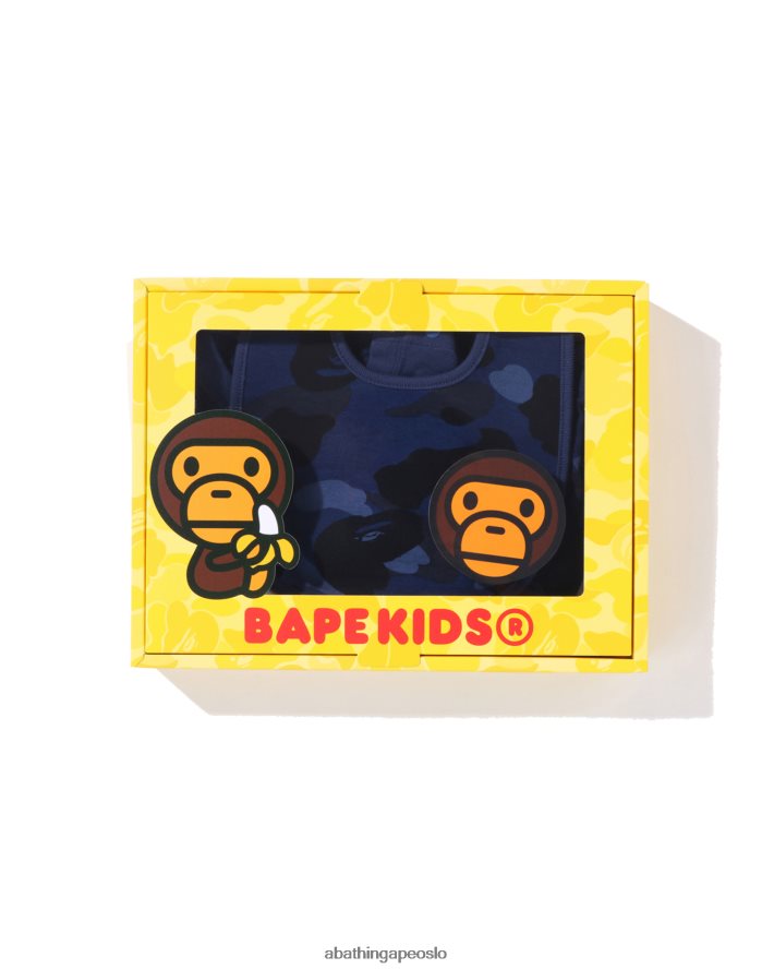 farge camo by bading gavesett 6XV6201639 marineblå A Bathing Ape barn