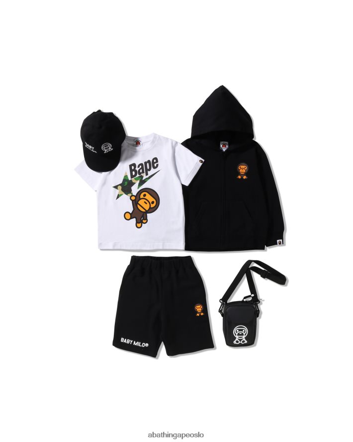 sommerbag treningsklubb 6XV6201591 svart A Bathing Ape barn