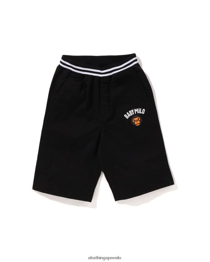 baby milo 1. camo-shorts med mansjett 6XV6201700 svart A Bathing Ape barn