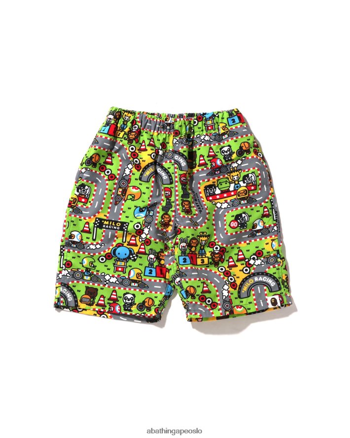 baby milo racing strandshorts 6XV6201595 caise A Bathing Ape barn