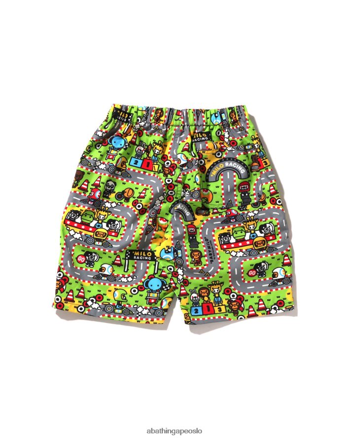baby milo racing strandshorts 6XV6201595 caise A Bathing Ape barn