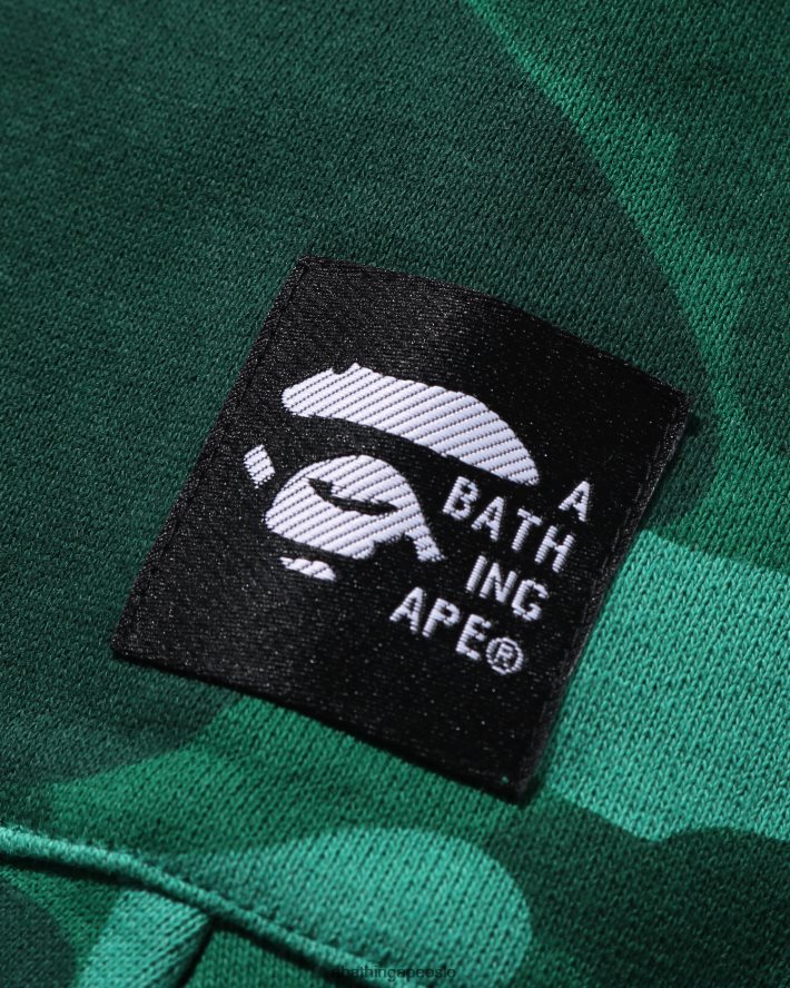 farge camo oversized sweat sarouelshorts 6XV6201637 smaragd A Bathing Ape barn