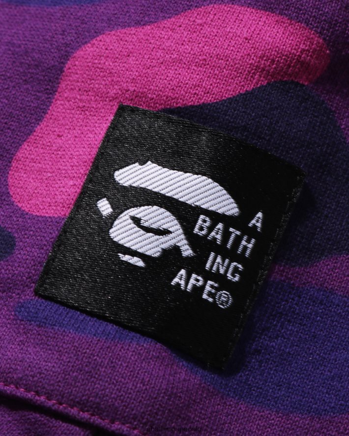 farge camo oversized sweat sarouelshorts 6XV6201638 lilla A Bathing Ape barn