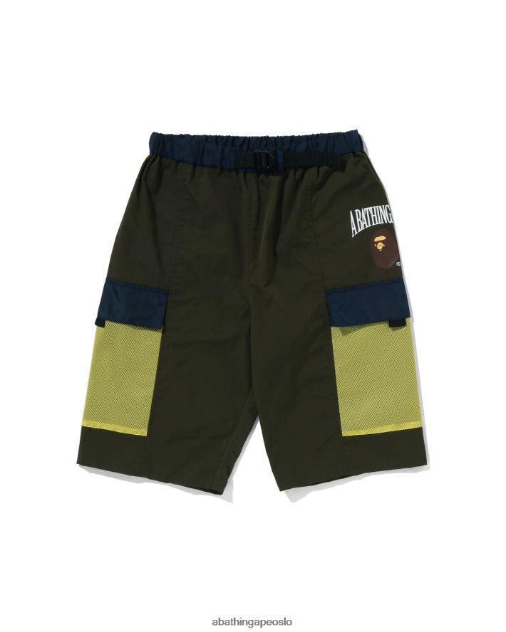 mesh lommeshorts 6XV6201309 dyp jungel A Bathing Ape barn