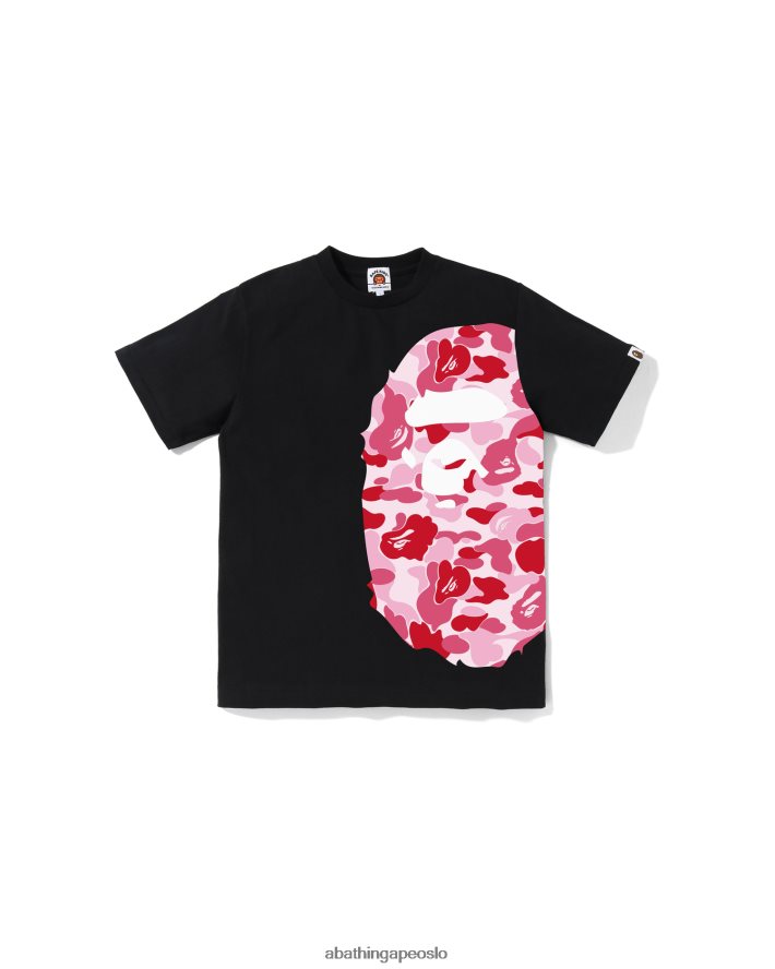 abc camo side big head tee jr 6XV6201283 svart A Bathing Ape barn