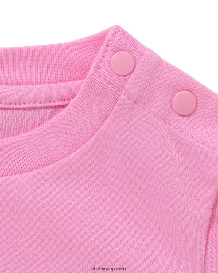 baby milo frukt-t-skjorte 6XV6201324 rosa A Bathing Ape barn