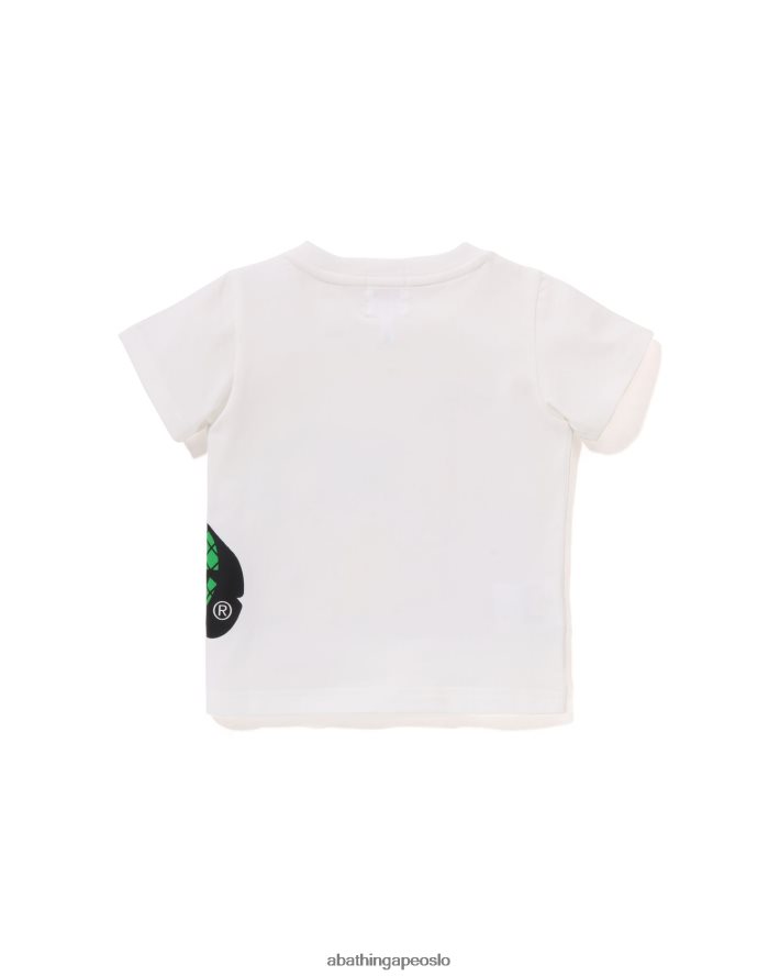 baby milo frukt-t-skjorte 6XV6201325 hvit A Bathing Ape barn