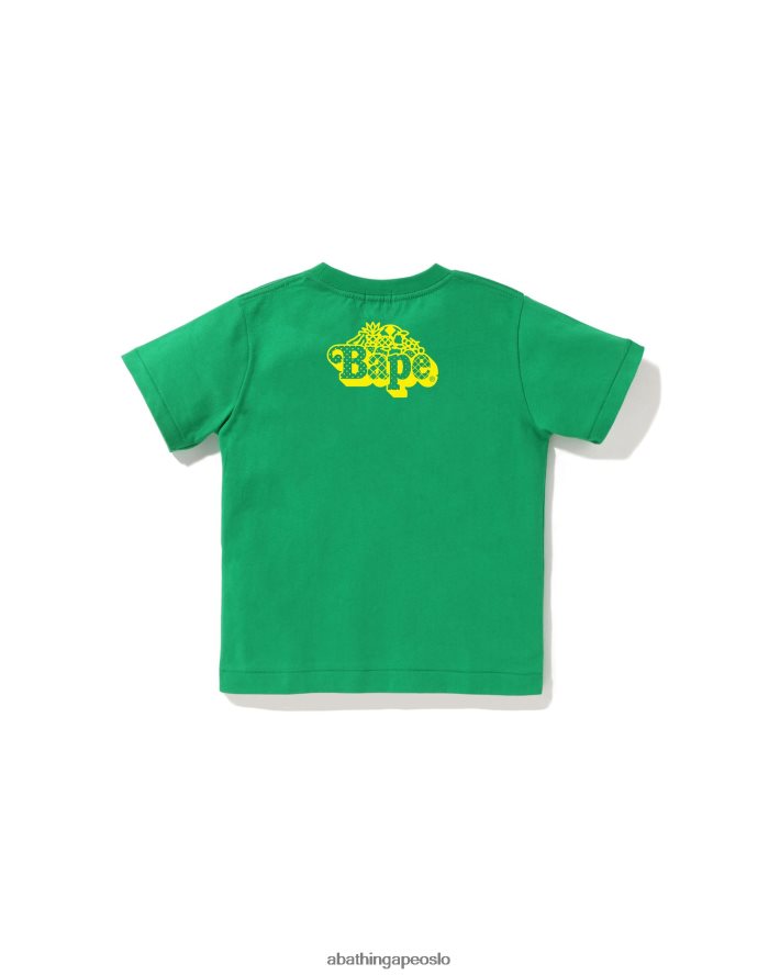 baby milo tee med blandet frukt #2 6XV6201455 lysegrønn A Bathing Ape barn