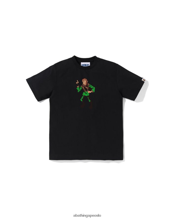 tee jr 6XV6201361 svart A Bathing Ape barn