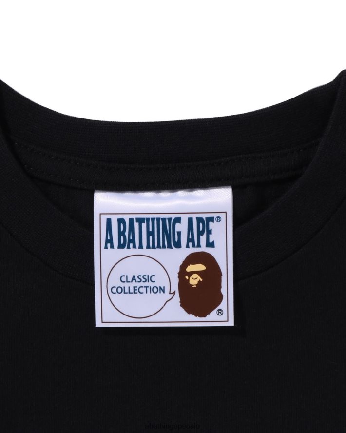 tee jr 6XV6201361 svart A Bathing Ape barn