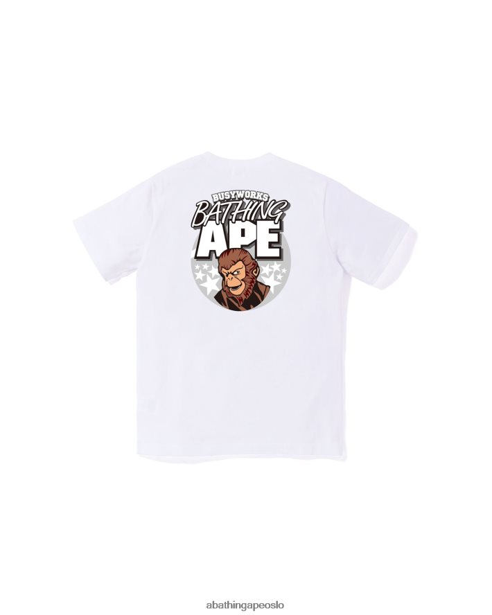 tee jr 6XV6201362 hvit A Bathing Ape barn