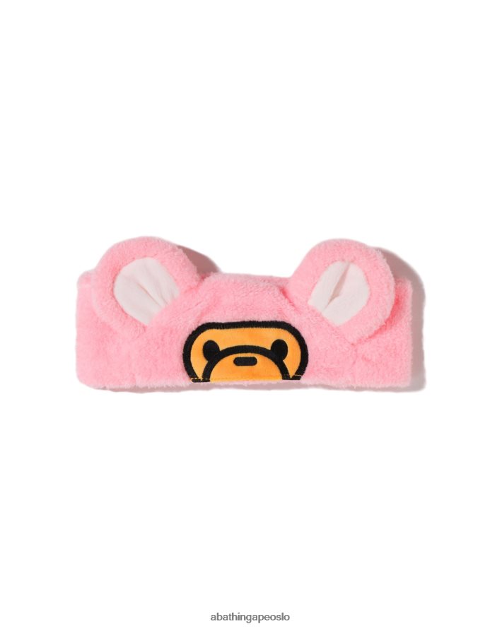 baby milo bear øre boa hårbånd 6XV6201535 rosa A Bathing Ape barn