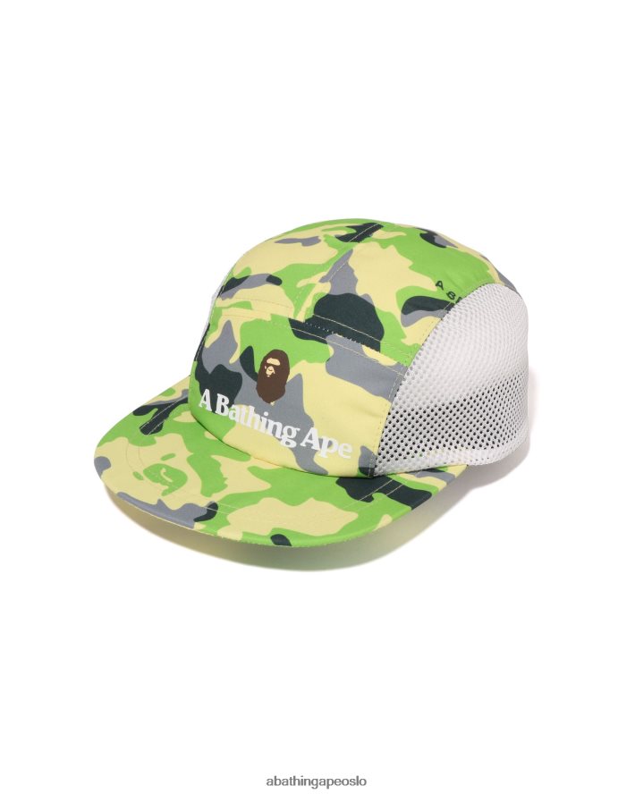 woodland camo jet cap 6XV6201341 militærgrønn A Bathing Ape barn