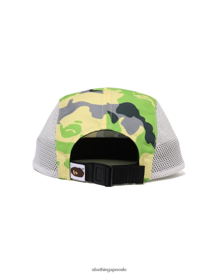 woodland camo jet cap 6XV6201341 militærgrønn A Bathing Ape barn