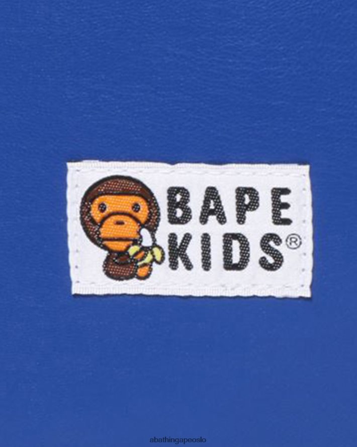 baby milo racing skulderveske 6XV6201730 blå A Bathing Ape barn