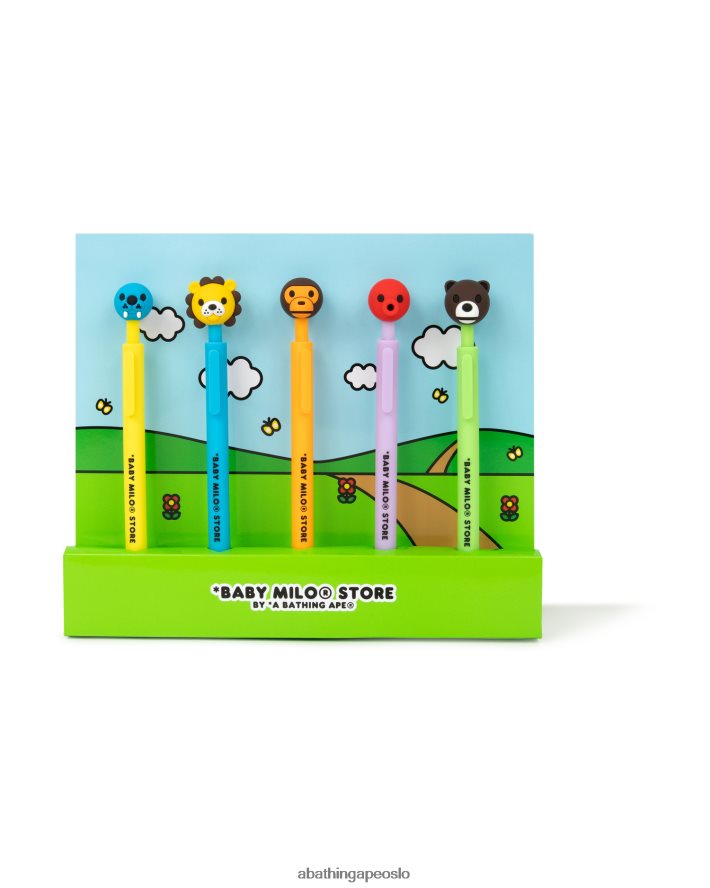 baby milo mekanisk pennesett 6XV6201102 caise A Bathing Ape barn