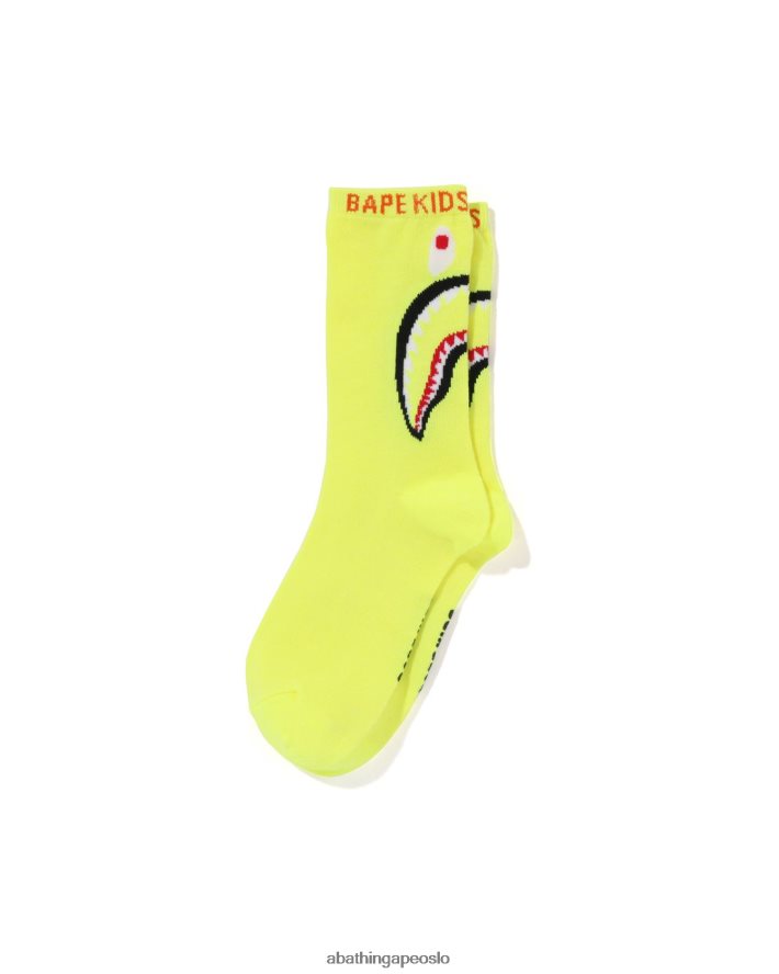 hai sokker 6XV6201404 gul A Bathing Ape barn