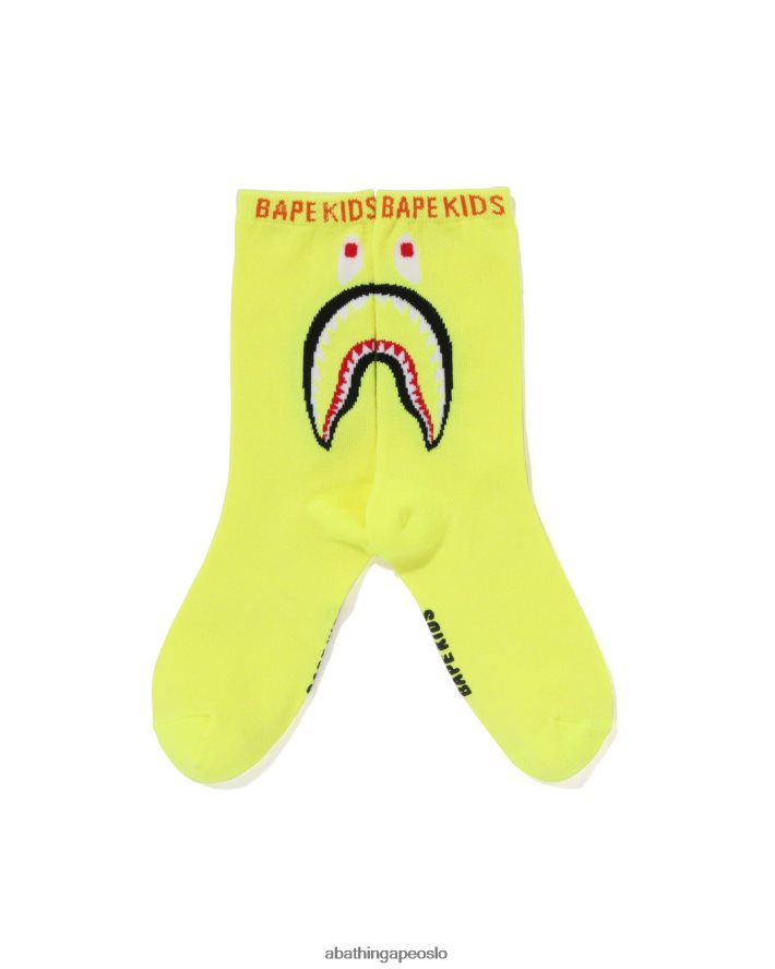 hai sokker 6XV6201404 gul A Bathing Ape barn
