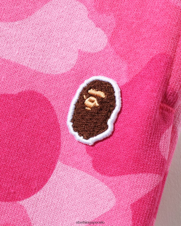 farge camo oversized joggebukser 6XV620985 rosa A Bathing Ape kvinner