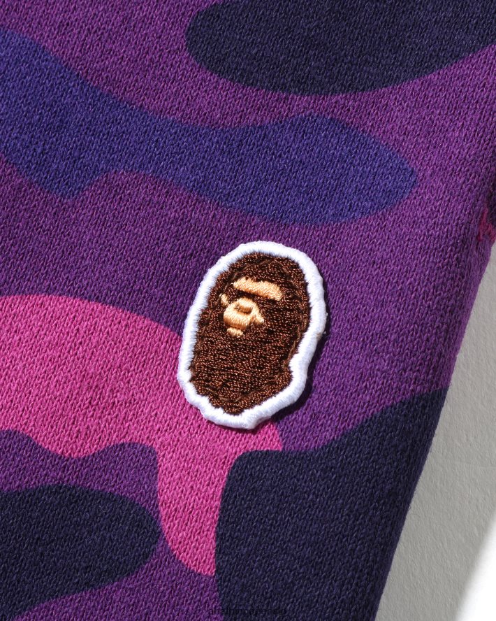 farge camo oversized joggebukser 6XV620986 lilla A Bathing Ape kvinner