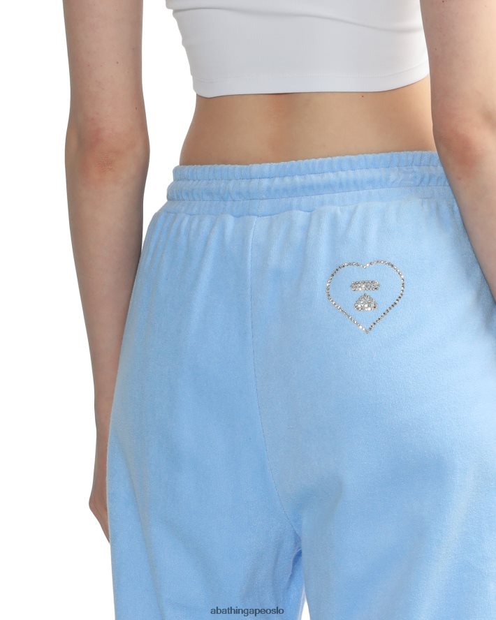 joggebukser med håndkle 6XV620841 blå A Bathing Ape kvinner