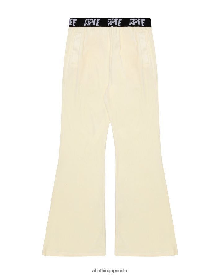 joggere i velur 6XV6201041 hvit A Bathing Ape kvinner