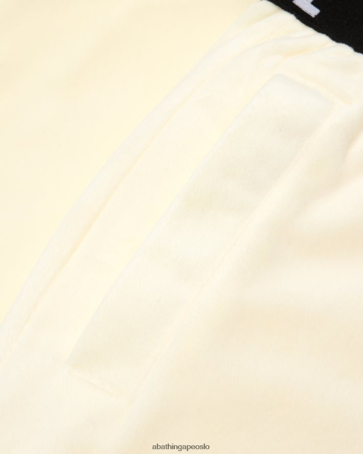 joggere i velur 6XV6201041 hvit A Bathing Ape kvinner