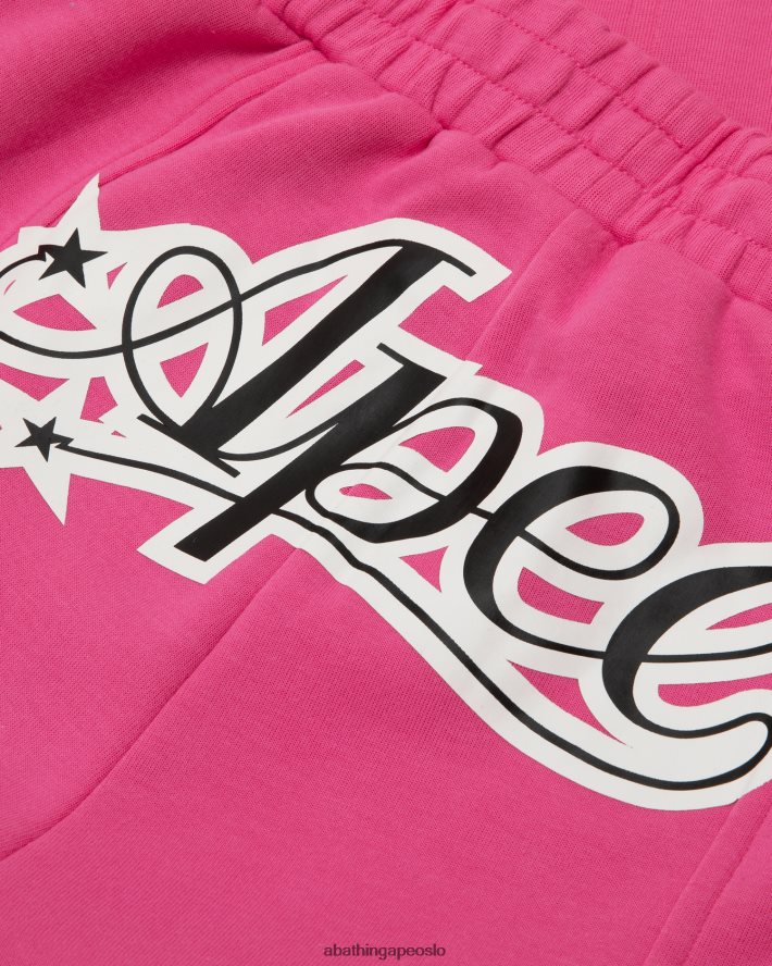 treningsbukser 6XV6201060 rosa A Bathing Ape kvinner