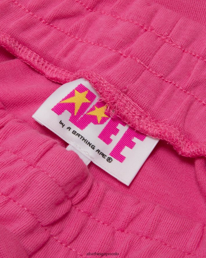 treningsbukser 6XV6201060 rosa A Bathing Ape kvinner