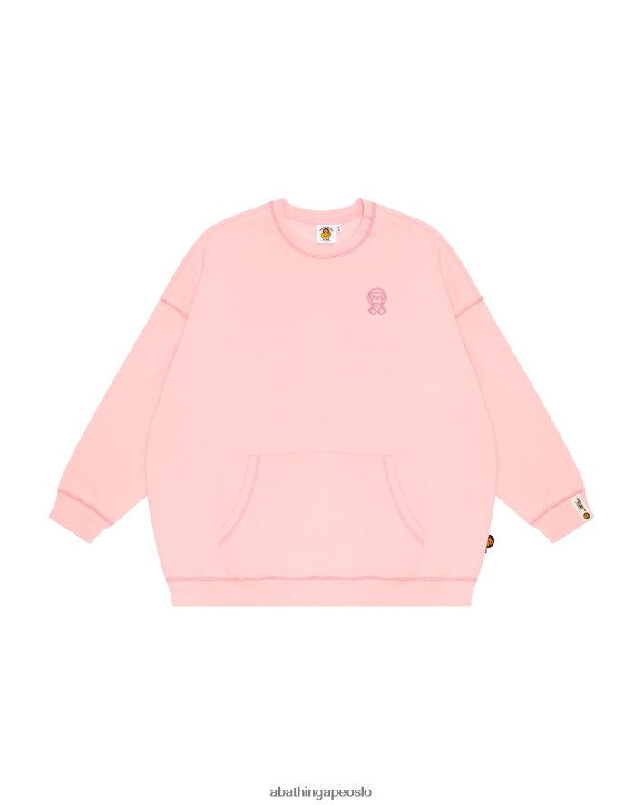 baby milo genser 6XV620870 rosa A Bathing Ape kvinner