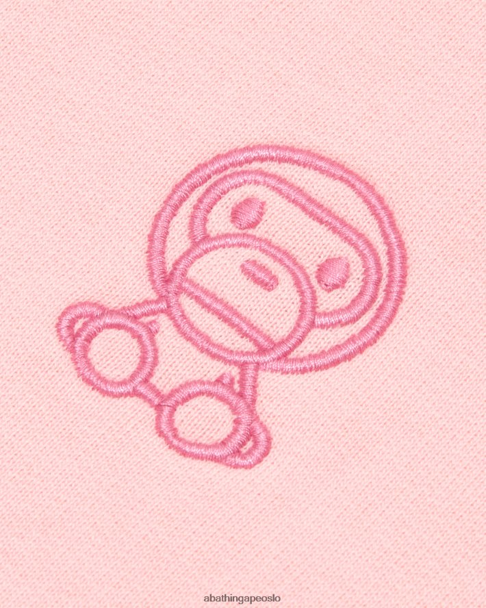 baby milo genser 6XV620870 rosa A Bathing Ape kvinner