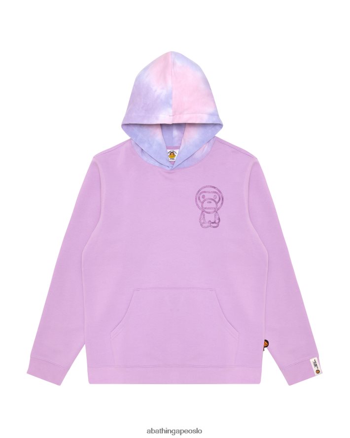 baby milo hettegenser 6XV620872 lilla A Bathing Ape kvinner