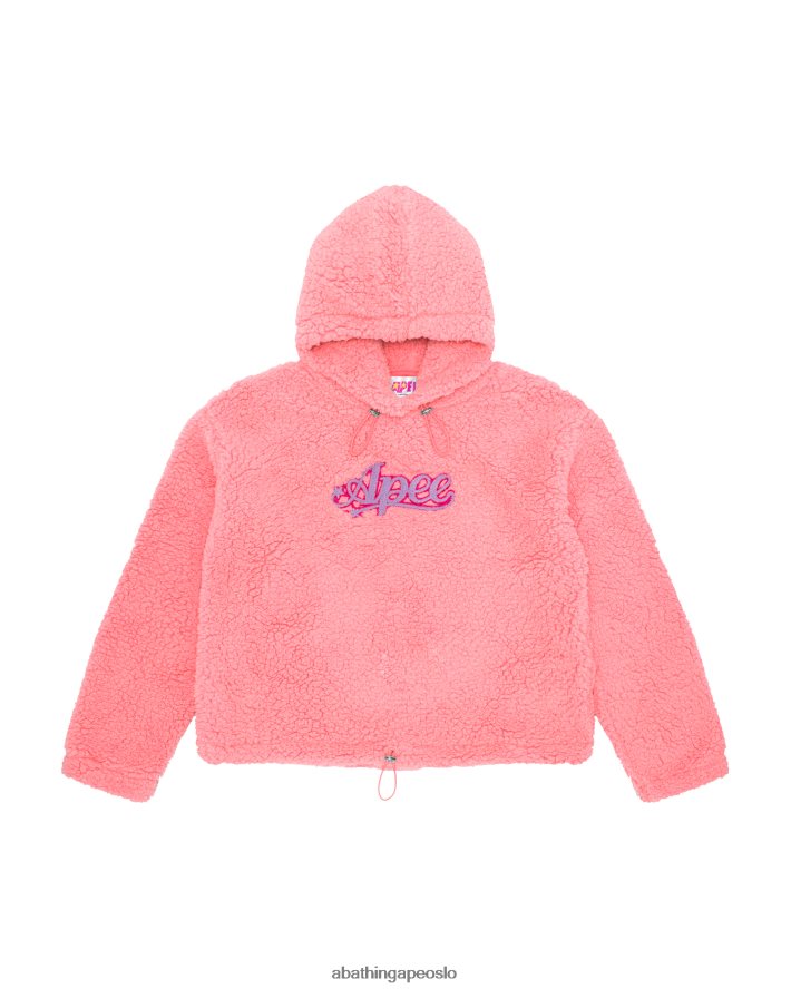 oversized hettegenser 6XV6201056 rosa A Bathing Ape kvinner