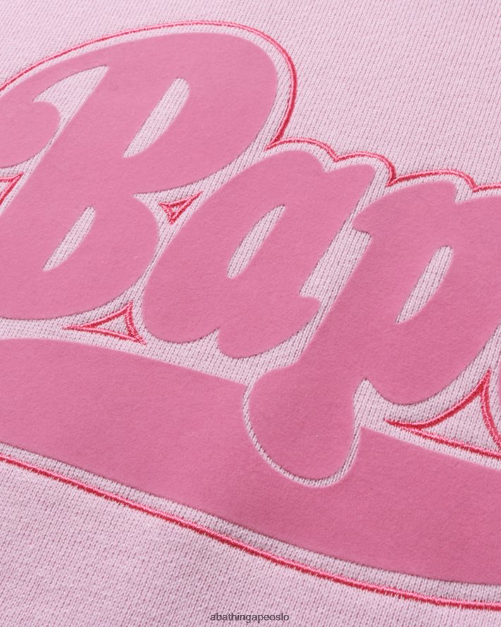 oversized pullover hettegenser 6XV620980 rosa A Bathing Ape kvinner