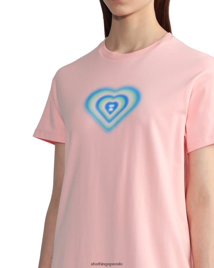 grafisk kjole 6XV620816 rosa A Bathing Ape kvinner