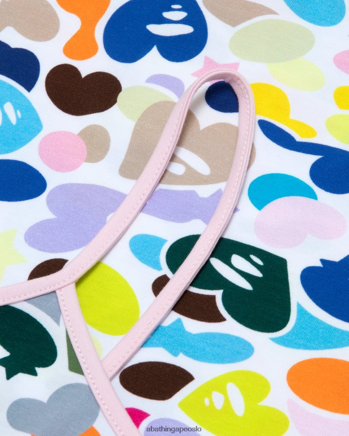 kjole med logotrykk 6XV620959 caise A Bathing Ape kvinner