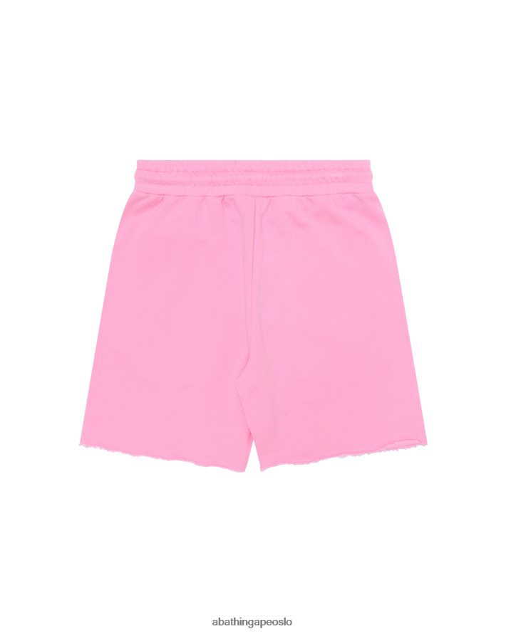 lounge shorts med logo 6XV620961 rosa A Bathing Ape kvinner