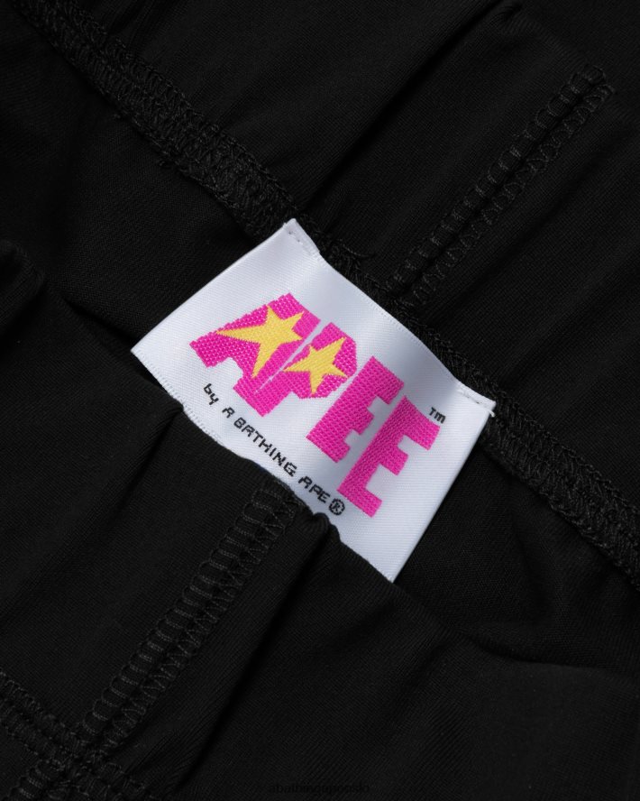 shorts med smal passform 6XV620941 svart A Bathing Ape kvinner