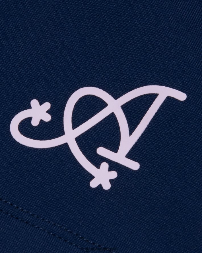 shorts med smal passform 6XV620943 marineblå A Bathing Ape kvinner