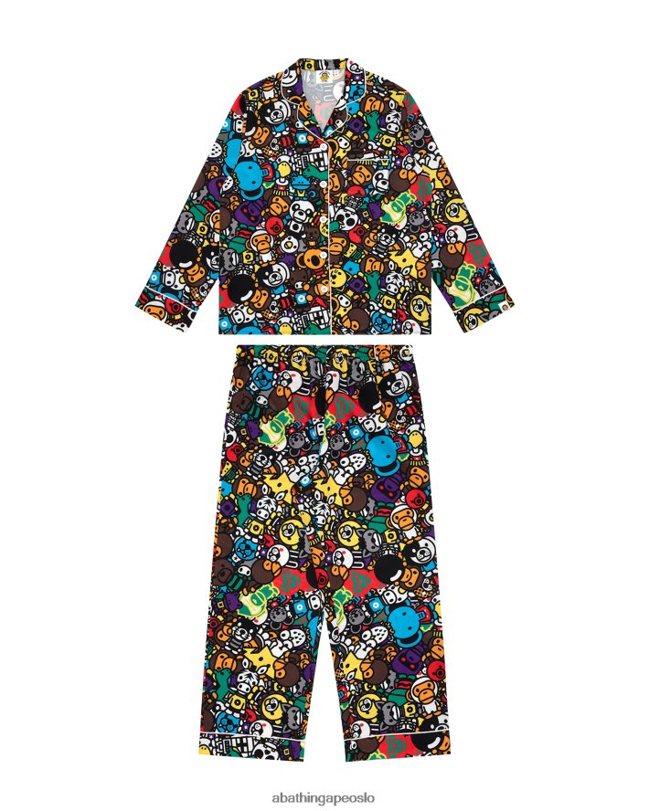 baby milo pyjamas 6XV6201132 caise A Bathing Ape kvinner