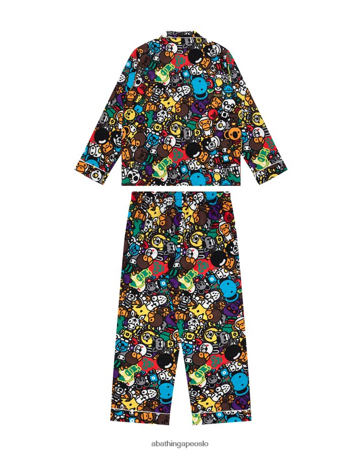 baby milo pyjamas 6XV6201132 caise A Bathing Ape kvinner