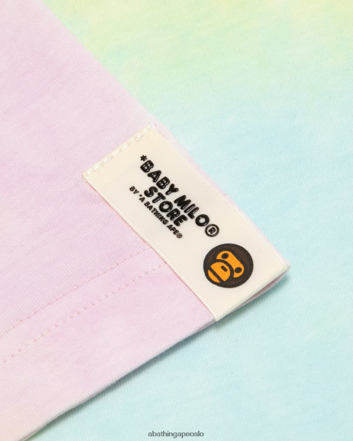 baby milo slim fit t-skjorte 6XV620809 caise A Bathing Ape kvinner